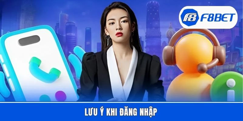 Lưu ý khi đăng nhập